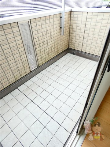 ルピナスＣのバルコニー