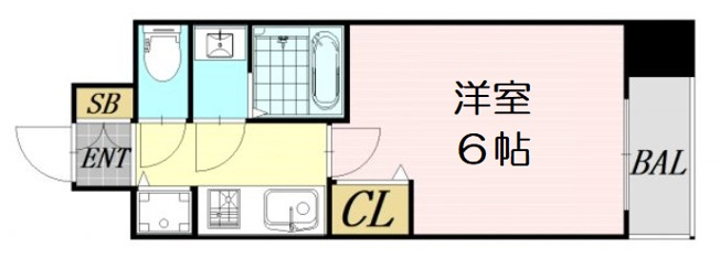 【間取り】 | プレサンス梅田東アルファ