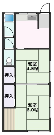 【間取り】 | 水野荘
