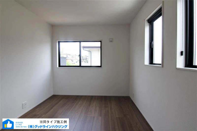 三木市志染町広野１丁目　２号棟の寝室