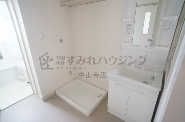 安倉第一団地の洗面所