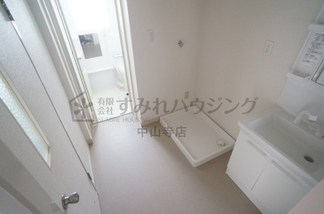 安倉第一団地の洗面所