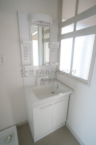 安倉第一団地の洗面所