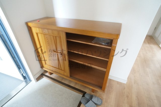 安倉第一団地の玄関