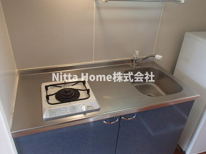 ＲＩＯ ＡＯＮＯ　Ⅰ号館のキッチン|ガスコンロ１台付きです(*^^*)