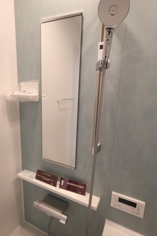 《仲介手数料無料》浦和区瀬ヶ崎４丁目22-10(全1戸)新築一戸建ての浴室|撮影日 2025年10月30日 15:40 晴れ