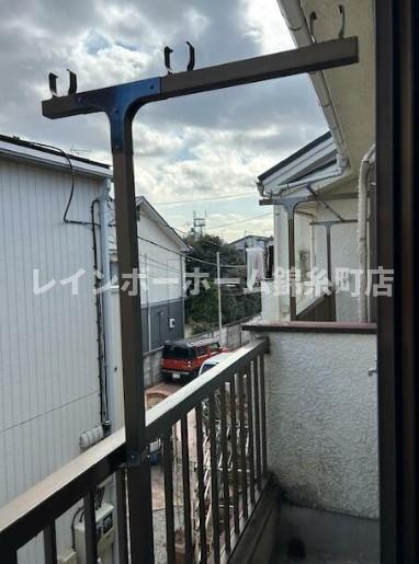 コーポソフィアのバルコニー