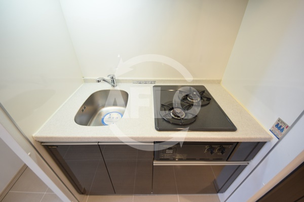 アーデン堺筋本町のキッチン|アーデン堺筋本町　2口ガスコンロ