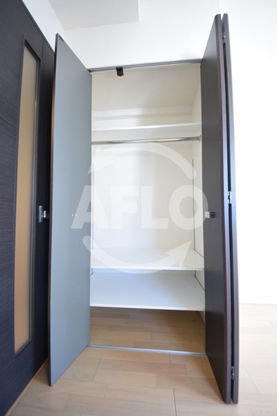 アーデン堺筋本町の収納|アーデン堺筋本町　クローゼット