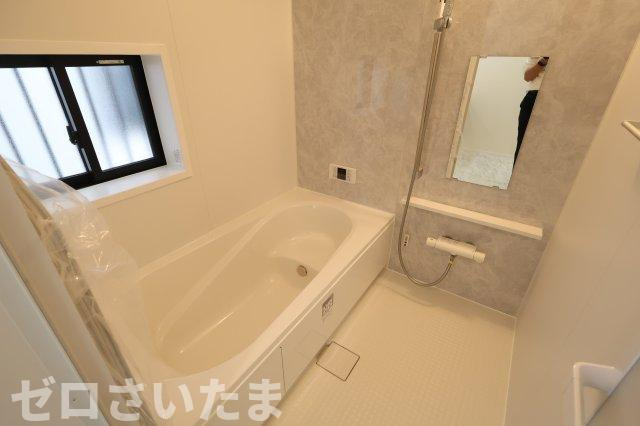 《仲介手数料無料》南区大字大谷口2707-1新築一戸建てハートフルタウンの浴室|撮影日 2025年11月24日 11:50 晴れ