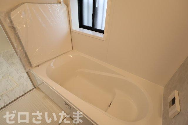 《仲介手数料無料》南区大字大谷口2707-1新築一戸建てハートフルタウンの浴室|撮影日 2025年11月24日 11:50 晴れ