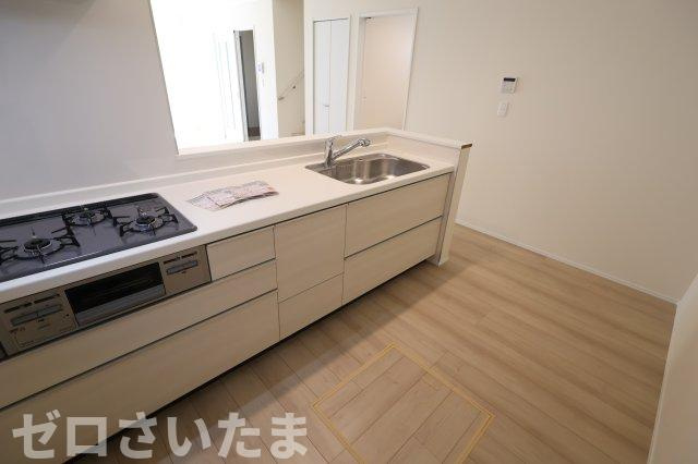 《仲介手数料無料》南区大字大谷口2707-1新築一戸建てハートフルタウンのキッチン|撮影日 2025年11月24日 11:50 晴れ