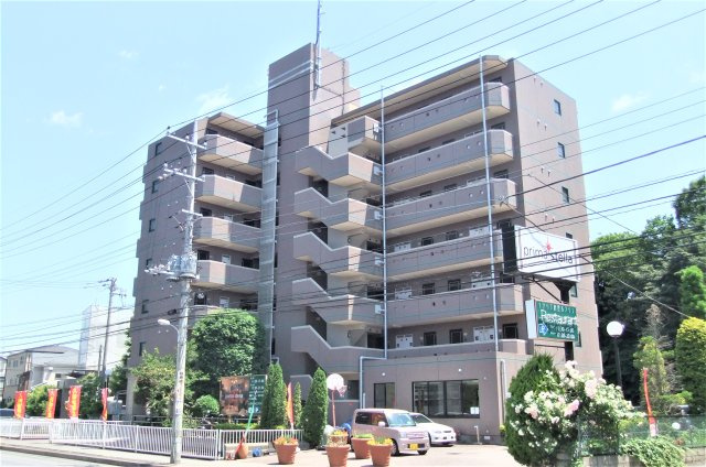 リヴェールビッグパインの外観|日当たりの良いマンションですよ