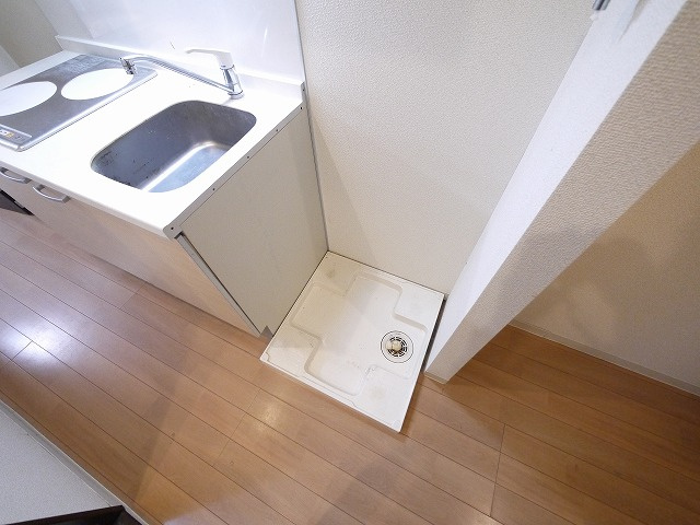 LA RIVIERE OKAMOTOの設備|洗濯機置き場です