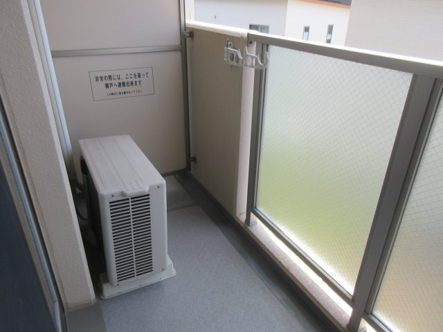 ラグリシーヌ　Ⅱのバルコニー