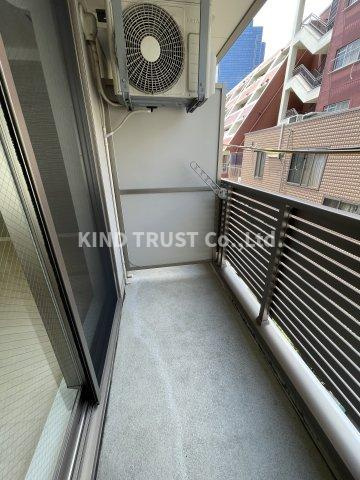 コルタ梅田のバルコニー|落ち着いた時間を過ごせるバルコニーです