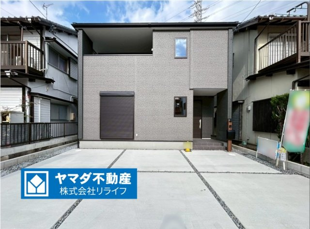 リーブルガーデン　一宮市三条　全1区画分譲の外観|■1号棟
■YAMADA電機の　ヤマダ不動産　株式会社リライフ　一宮店■
省エネ・耐震性◎の一建設の家。　
日本の風土に調和する木造軸組工法。フラット３５はＳＡを取得！１０年間の金利優遇あり！　