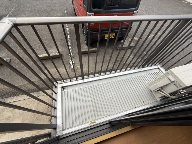 プレジオAのバルコニー