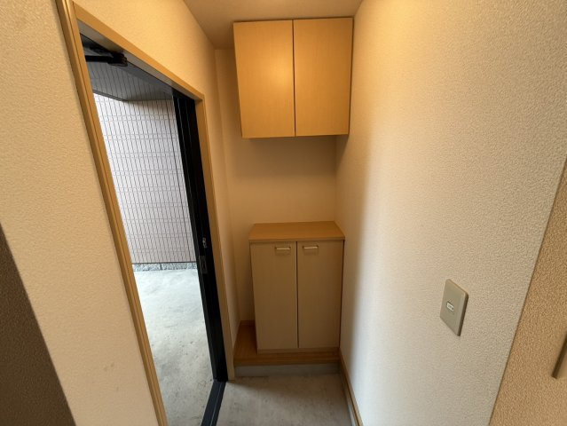 プレジオAの玄関