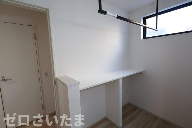 《仲介手数料無料》西区大字指扇2856-94新築一戸建てLIGAREのランドリースペース|撮影日 2025年12月5日 11:00 晴れ