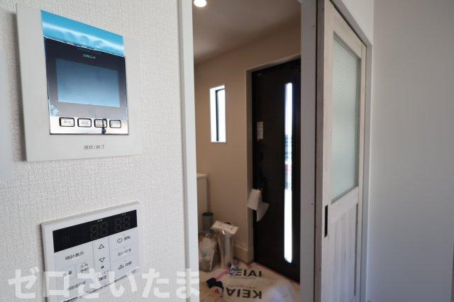 《仲介手数料無料》西区大字指扇2856-94新築一戸建てLIGAREのセキュリティ|撮影日 2025年12月5日 11:00 晴れ