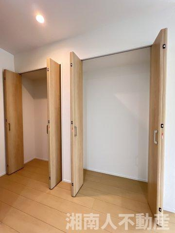 鎌倉市岩瀬１５４９新築戸建ての収納|十分な収納スペースがあります