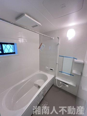 鎌倉市岩瀬１５４９新築戸建ての浴室|日々の疲れを癒すお風呂付です