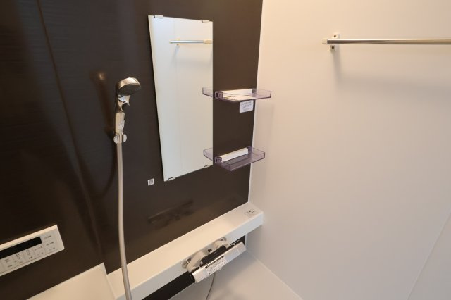 《仲介手数料無料》西区大字指扇2856-94新築一戸建てLIGAREの浴室|撮影日 2025年12月5日 11:00 晴れ