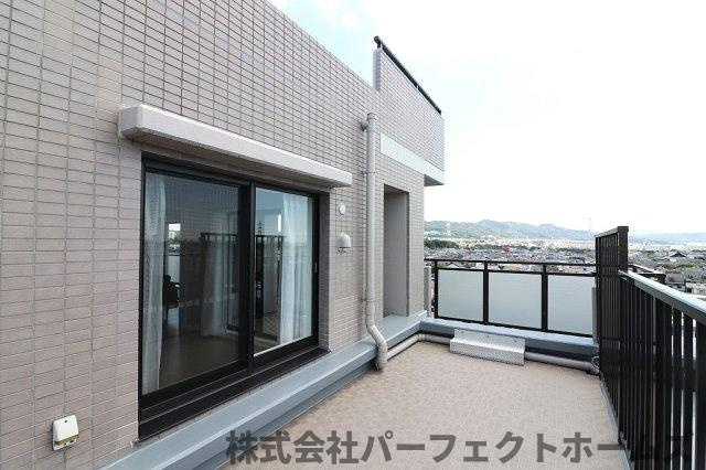 ステイツ枚方長尾ヒルズのバルコニー|バルコニー付きです
