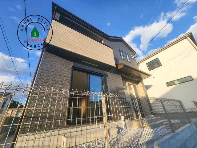 筑紫野市二日市北6丁目第1-2棟（A号棟）の外観|デザイン性のある外観です。