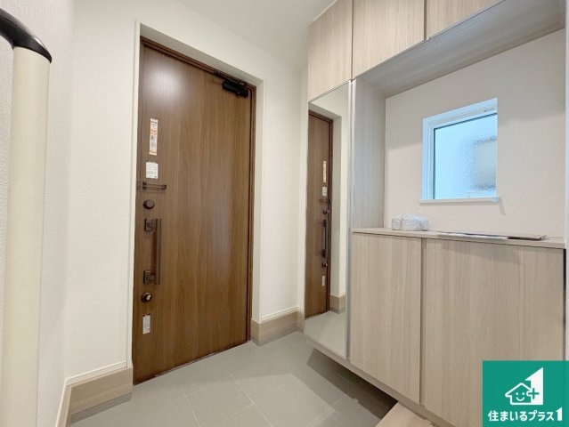 栗東市小柿　第1期　新築一戸建ての外観|現在の進捗状況です！順調に作業進行中、完成が待ち遠しいです！詳細の間取り等、お気軽にお問い合わせください！