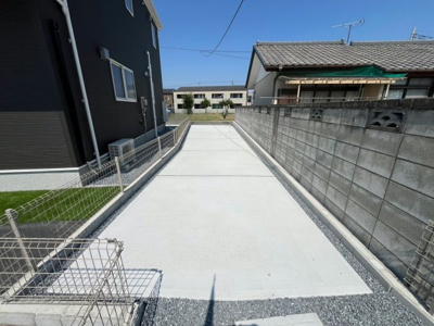 【駐車場】 | 佐波郡玉村町板井　新築住宅 | ゆったり停められる駐車場