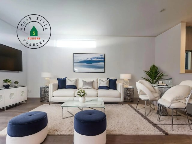 筑紫野市二日市北6丁目第1-2棟（B号棟）の居間・リビング|明るく開放的なリビングダイニングは豊かな陽光が注ぎ込み、やすらぎの空間を演出してくれます。ご家族で楽しいひとときをお過ごし下さい。※家具はCGを合成したものです。