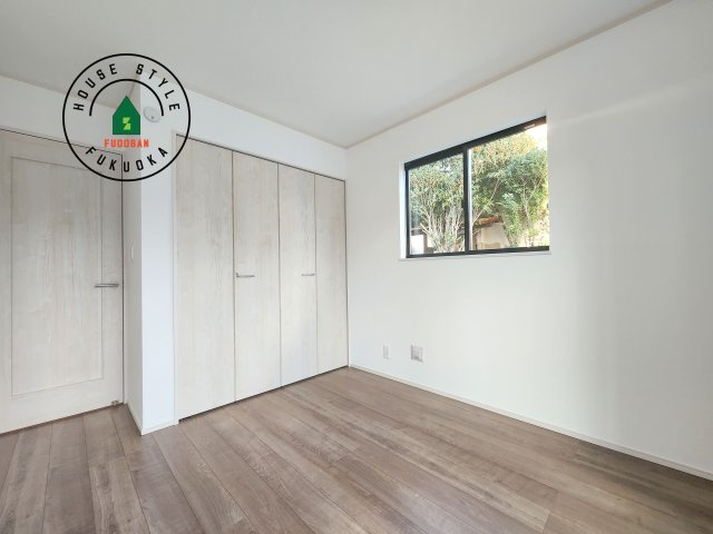 筑紫野市二日市北6丁目第1-2棟（B号棟）の和室|将来的に、琉球畳を引きまして和室風にすることも可能です。
