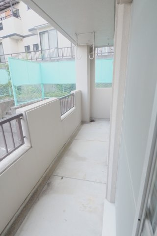 コーポ川本のバルコニー