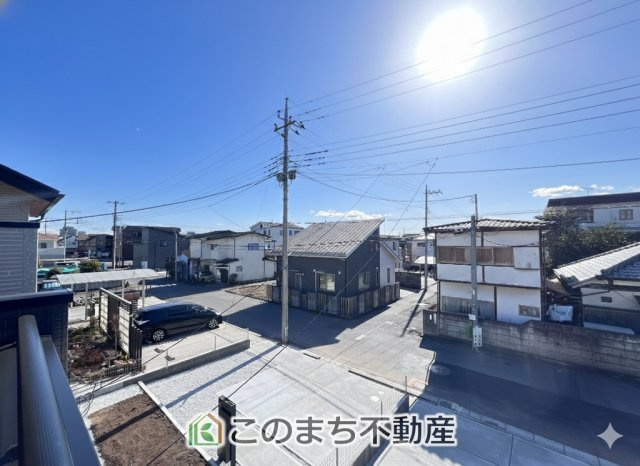 ブルーミングガーデン宇都宮市六道町2期　2号棟の展望|バルコニーからの眺めです！

