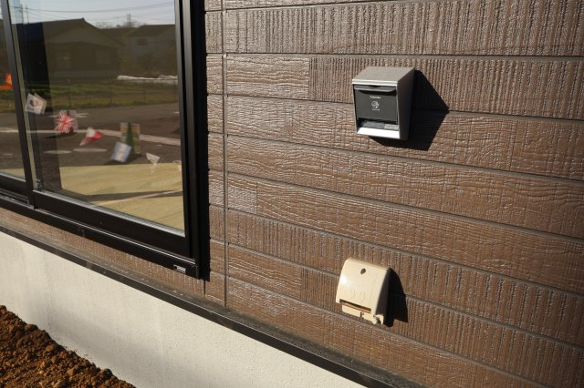 《仲介手数料無料》西区大字飯田新田614新築一戸建てクレイドルガーデンの外観|撮影日 2025年12月1日 14:00 晴れ