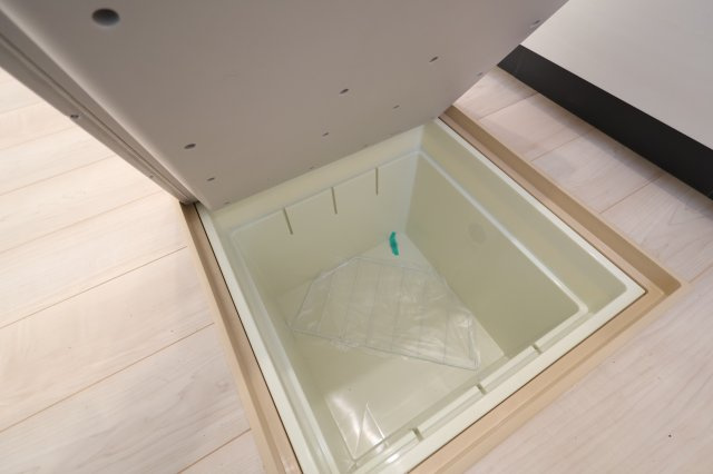 《仲介手数料無料》西区大字飯田新田614(2号棟)新築一戸建てクレイドルガーデンのキッチン|撮影日 2025年12月1日 14:00 晴れ