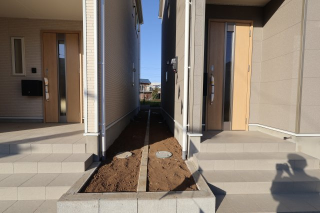 《仲介手数料無料》西区大字飯田新田614(4号棟)新築一戸建てクレイドルガーデンの外観|撮影日 2025年12月1日 14:30 晴れ