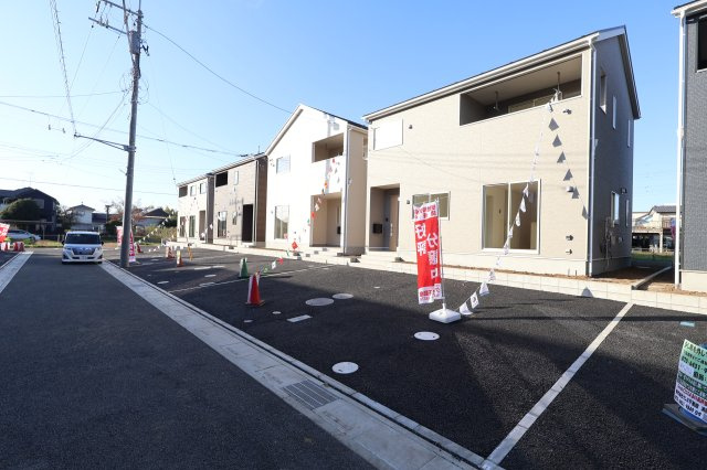 《仲介手数料無料》西区大字飯田新田614(4号棟)新築一戸建てクレイドルガーデンの外観|撮影日 2025年12月1日 14:30 晴れ