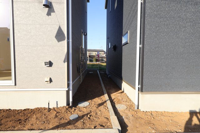 《仲介手数料無料》西区大字飯田新田614(4号棟)新築一戸建てクレイドルガーデンの外観|撮影日 2025年12月1日 14:30 晴れ