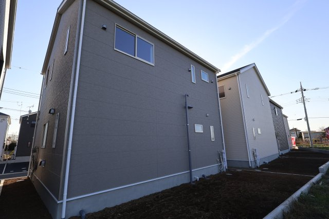 《仲介手数料無料》西区大字飯田新田614(4号棟)新築一戸建てクレイドルガーデンの外観|撮影日 2025年12月1日 14:30 晴れ