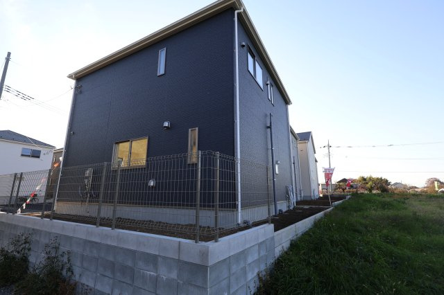 《仲介手数料無料》西区大字飯田新田614(5号棟)新築一戸建てクレイドルガーデンの外観|撮影日 2025年12月1日 14:30 晴れ