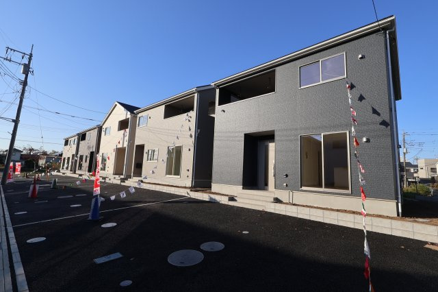 《仲介手数料無料》西区大字飯田新田614新築一戸建てクレイドルガーデンの外観|撮影日 2025年12月1日 14:30 晴れ