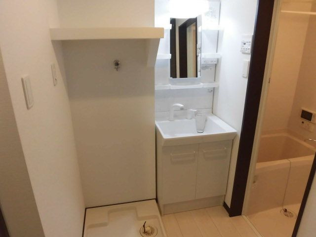 ベラジオ南福岡の洗面所