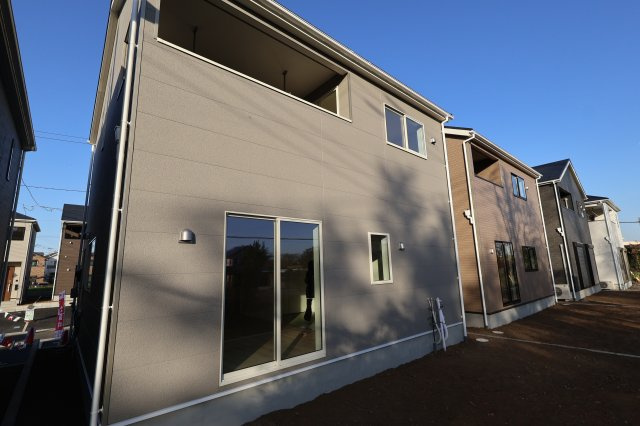 《仲介手数料無料》西区大字飯田新田614新築一戸建てクレイドルガーデンの外観|撮影日 2025年12月1日 15:00 晴れ