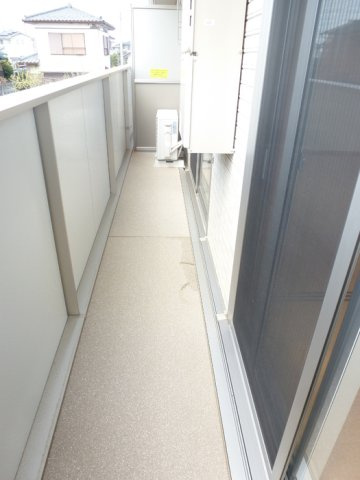 ラ フォンテ　Ｂのバルコニー