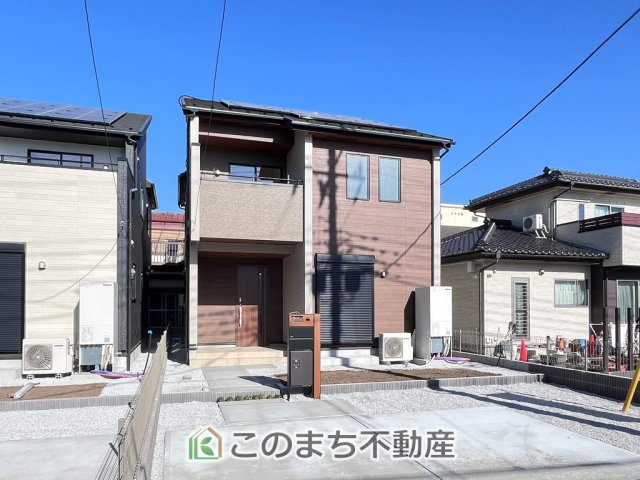 ブルーミングガーデン宇都宮市六道町2期　3号棟の外観|本日ご内覧できます(*^^*)
お電話でのお問合せが非常にスムーズです！
現地直接集合のお待ち合わせも大丈夫です！
お気軽にお問合せ下さい(^^)/２ｑ