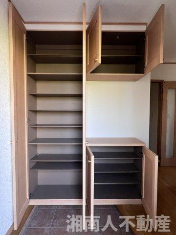 藤沢市円行１丁目戸建ての収納|便利な収納スペースです