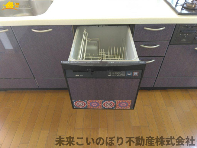 【設備】 | 加須市大越中古戸建て | 家事の時間を短縮できるビルトイン食器洗浄機付き！